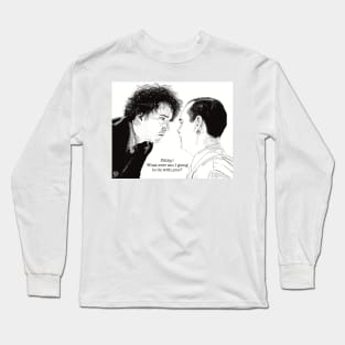 Bernard Black and the cleaner, Black Books, Grapes of Wrath. Long Sleeve T-Shirt
